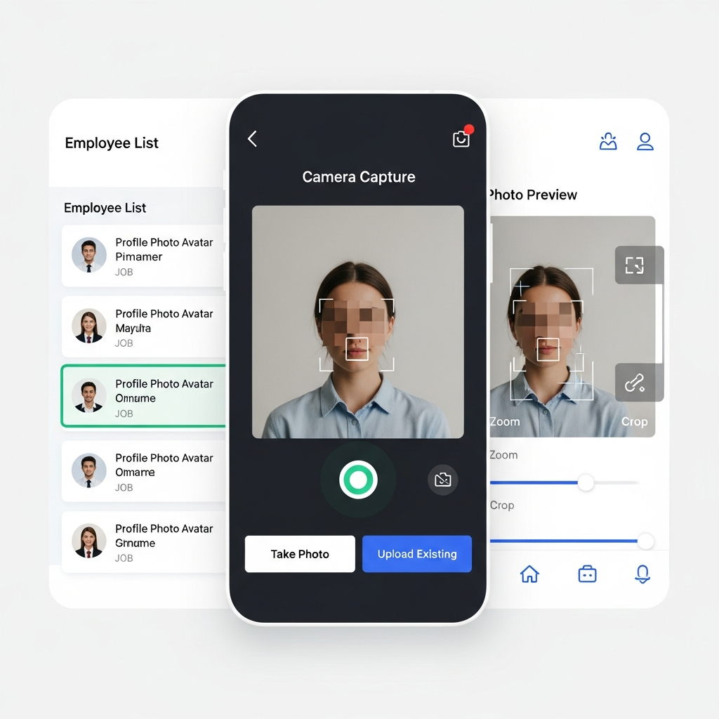 Employee photo management